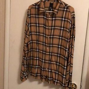 Bottom up yellow stripped shirt